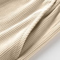 thumbnail image 6 of Men's Corduroy Joggers Trousers Elastic Waist Drawstring Multi-Pocket Straight Leg, Casual Athletic Work Pants, Lightweight Breathable Running Hiking Daily Wear, Outdoor | JASKFLY,Khaki XL, 6 of 9
