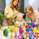 thumbnail image 5 of Irfora 12 UNIDS Huevos de Pascua Con 36 UNIDS Animales Juguetes para la Búsqueda de Huevos de Pascua Fiesta de Pascua Niños Aula Premio Suministros Regalo de Cumpleaños Favores de Fiesta Irfora El huevo de Pascua, 5 of 7