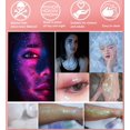thumbnail image 3 of Gel de glitter para rostro y cuerpo Go Ho Clear White 50 ml, 3 of 7