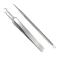 thumbnail image 3 of 2026 Blackhead Remover Tool Kit, Professional Stainless Pimple Popper Acne Comedone Extractor Set For Nose Face, 3 of 5