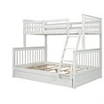 thumbnail image 4 of Cfowner Twin Over Full Bunk Bed, Solid Wood Bunk Bed Frame with 2 Drawers, Bedroom Furniture, No Box Spring Needed, 4 of 8