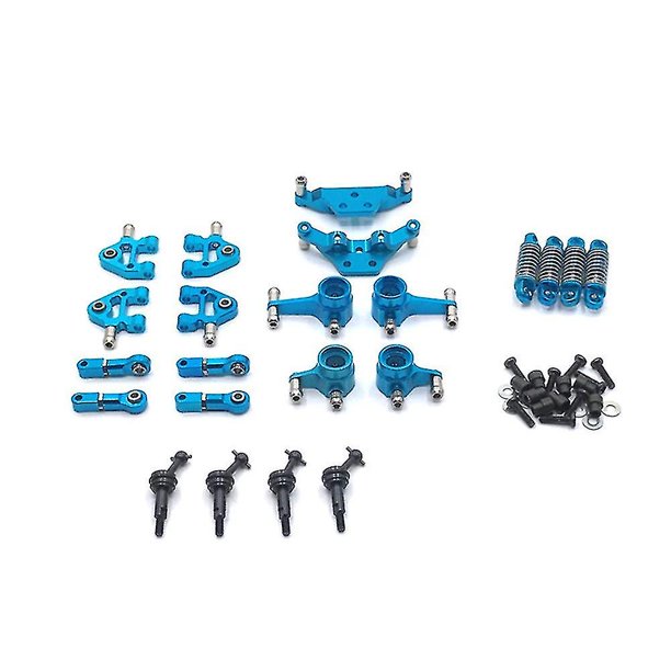 Eje de transmisión de juego completo de metal para Wltoys 284131 K969 K979 1/28 Rc Car, 3 metales