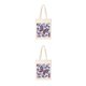 thumbnail image 4 of Injueey Bolsa de lona para pintar, bolsa de compras, mano de obra fina, duradera, multiusos, exquisitas bolsas de punto de utilería DIY Type1 NO1, 4 of 6