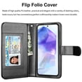 thumbnail image 5 of Takfox Galaxy A35 5G Case,for Samsung Galaxy A35 Wallet Phone Case,Takfox PU Leather Magnetic Detachable Card Holders Shockproof Kickstand Protective [Flip Folio Cover] for Samsung Galaxy A35 -Black, 5 of 8