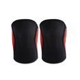 thumbnail image 1 of ChYoung Knee Pads 7mm Thickened SCR Diving Material Unisex Knee Sleeves 1 Pair B Style Black & Red L, 1 of 10
