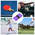 thumbnail image 6 of Anti Slip Sweatband Absorbent PU Tennis Badminton Racket Grip Tape, Purple 4 Pack, 6 of 6