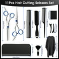 thumbnail image 2 of GARITIN Hair Cutting Scissors Kits, Hair Shears for Cutting Hair, Haircut Scissors for Women Men Stainless Hair Thinning Trimming Scissors Professional Barber Accessories, 2 of 5