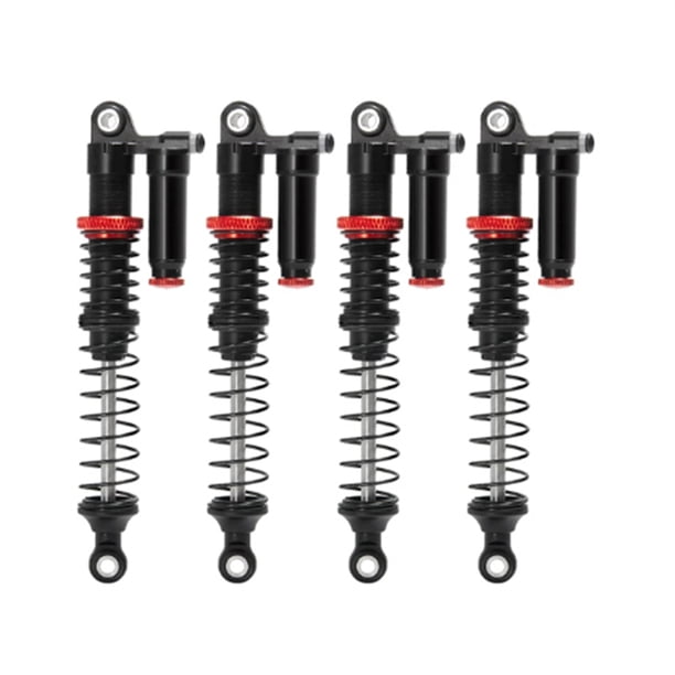 Amortiguador trasero delantero Ounissouiy RCGOFOLLOW 1/10 Axial Negro