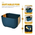 thumbnail image 3 of Houderco Bote De Basura Para Cocina Colgante Azul De Espacio Moderno Y Plegable, 3 of 8