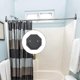 thumbnail image 3 of 1 Pcs Curtain Rod Holder Without Drilling Rod Hook Curtain Rod Holder Curtain Rod Hook(black Hexagon), 3 of 5