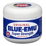 Blue-Emu Super Strength Cream - 4oz -Odor Free,Fast Acting,Non-Irritating,Deep Penetrating