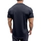 thumbnail image 5 of pstuiky camisetas de hombre, Camiseta de cuello en V para hombre, color liso, con mangas cortas elásticas, transpirables y modernas. camisas casuales para hombre m, 5 of 6