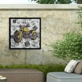 thumbnail image 4 of Jean Plout 'Vintage Motorcycles On Route 66 17' Outdoor Canvas 14x14, 4 of 5