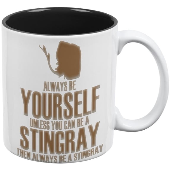 Always Be Yourself Stingray All Over Coffee Mug