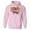 Pink, variant on Drippy Spooky Babe Hoodie Sweatshirt Unisex Large White