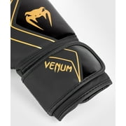 Venum Contender 2.0 Boxing Gloves - Black/Gold - 16oz - Unisex - Sparring and Bag Training