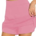 thumbnail image 2 of Running Skirt Tennis Skort with Shorts and Pockets, 2 of 5