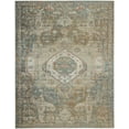 thumbnail image 1 of Amer Rugs Eternal Bordered Vintage Taupe Area Rug, Runner, or Round, 1 of 5