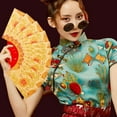 thumbnail image 4 of SharkTRUE Card Card Card Golden Color Fan Red Packet Graduation Fan Shape Red Envelopes Folding Red Envelope Fan Hand-held Folding Gift Chinese Style Graduation Gift, 4 of 8