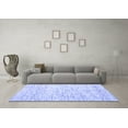 thumbnail image 3 of Ahgly Company Indoor Round Abstract Blue Contemporary Area Rugs, 8' Round, 3 of 4