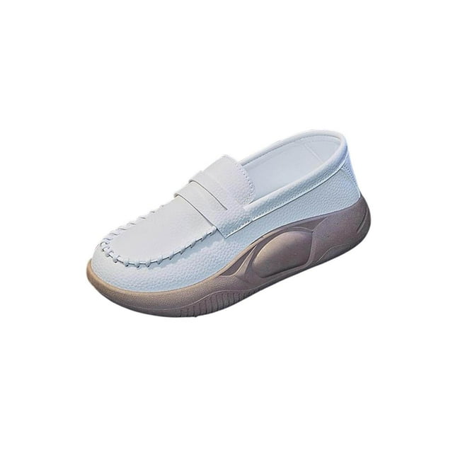 fastboy Chaussures Décontractées pour Femmes Confortables à Enfiler pour Marche Intérieure Extérieure Beige 37