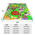 thumbnail image 3 of Manta de felpa suave Aqua Teen Hunger Force para viajes, para dormitorio, sala de estar, sofá, oficina, regalo para todas las estaciones para mujeres, hombres, niñas y niños, 3 of 7