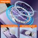 thumbnail image 4 of Protector de lente chapado de lujo, funda de teléfono transparente para iPhone 15, 14, 13, 11, 12 Pro Max, XR, XS Max, 8 Plus, cubierta magnética de carga inalámbrica, 4 of 4