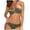 Green, variant on Viikei Bikini Set Swimwear for Women Summer Plus Size 2 Piece Fashion Solid Bikini Swimsuits