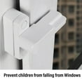 thumbnail image 3 of Aluminum Alloy Window Sash Lock T Type, Anti Theft Child Proof  for Home Security Aluminum Alloy  Home Security Window Lock, 3 of 8