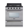 thumbnail image 1 of Unique Classique Cuisinière au Propane hors Grille en Acier Inoxydable de 30 Pieds, 1 of 9