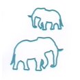 thumbnail image 1 of Vintasia Die African Elephant, 1 of 1