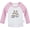 Long Pink Raglan T-shirt, variant on iDzn Little Wolf Funny T shirt For Baby, Newborn Babies T-shirts, Infant Tops, 0-24M Kids Graphic Tees Clothing (Short Gray Raglan T-shirt, 12-18 Months)
