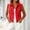 (Fashion 54)Red, variant on Aimik Women's Sleeveless Frayed Denim Vest Button Down Jacket with Flap Pockets