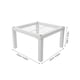 thumbnail image 2 of unbranded White Metal Plant Pedestal with Chinese Style for Household Decoration, 2 of 7