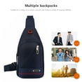 thumbnail image 5 of 2024 New Clearance Sale Cross-Body Sling Bags Small Sling Crossbody Bag Chest Shoulder Travel Bag Casual Daypack Sling Purse for Men Women with Earphone Hole Water, 5 of 7