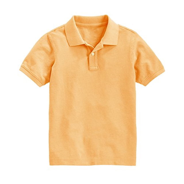 Peach Couture Polo Classique à Manches Courtes pour Garçons