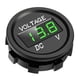 thumbnail image 5 of D1 Coche Motocicleta DC 12-24V Panel digital Voltímetro Medidor de voltaje (Verde) Tmvgtek Accesorios para autos y motos, 5 of 9