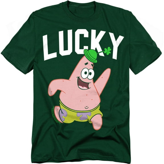 Spongebob T-Shirt St Patrick'S Day Lucky Patrick Unisex Graphic Tee for Men & Women