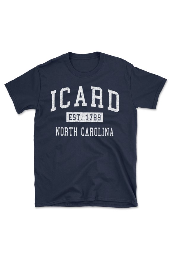 Icard North Carolina Classic Established Men's Cotton T-Shirt