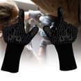thumbnail image 4 of Cheers.US Oven Gloves - Extreme Heat Resistant EN407 Certified 1472℉ - Cooking Mitts for BBQ, Grilling, Baking, Camping, Fire Pit, Cast Iron, Smoker, Pizza & More - Indoor & Outdoor&nbsp;, 4 of 7