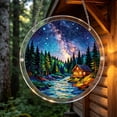 thumbnail image 4 of Fmbmuo Acrylic Puzzle Suncatcher 83 Pieces Glowing Haven Sun Catchers Diy Puzzle Window Hanging Decor for Window and Garden Hanging, 4 of 5