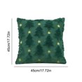 thumbnail image 4 of Fundas Almohada Navidad 45x45 Cm Funda Felpa (A) Verde, 4 of 4