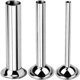 thumbnail image 1 of Pcs Stainless Steel Sausage Funnel 12/19/32mm for Manual Sausage Grinder Sausage Stuffer Tubes Filling Tools, 1 of 5