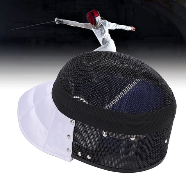 Casque d'Escrime de Protection avec Doublure Amovible pour Adultes et Jeunes