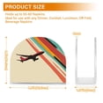thumbnail image 4 of Yayeee Napkin Holder for Table Kitchen Paper Tissue Organization, Colorful Plane Stripes, 4 of 8