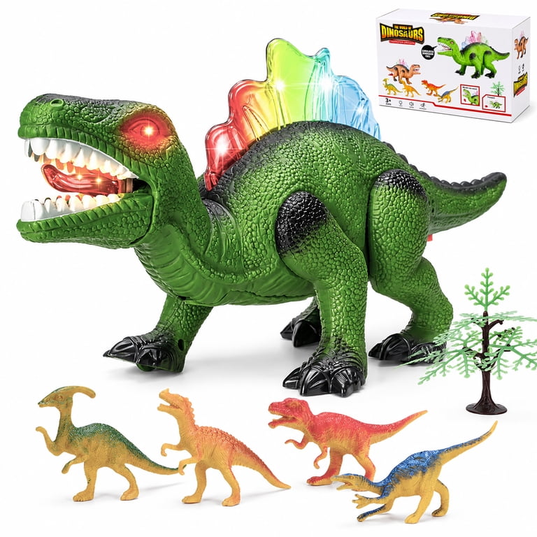 Zacro Light-Up Walking Dinosaur Toy with Sound, Ages 3-7 photo 1