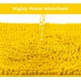 thumbnail image 4 of Bathroom Mat By LuxUrux-Extra-Soft Plush Bath Shower 20 x 30'' Bath Mat,1'' Chenille Microfiber Material, Super Absorbent Shaggy Bath Rug. Machine Wash & Dry, 4 of 8