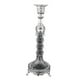 thumbnail image 2 of Candelabro Portavelas de Metal y Vidrio Moderno Decorativo para Fiestas Hogar Plata, 2 of 9