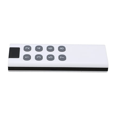 

Wireless Remote Control High Sensitivity Widely Used Universal Garage Door Remote 8 Keys For Office For Industry For Home