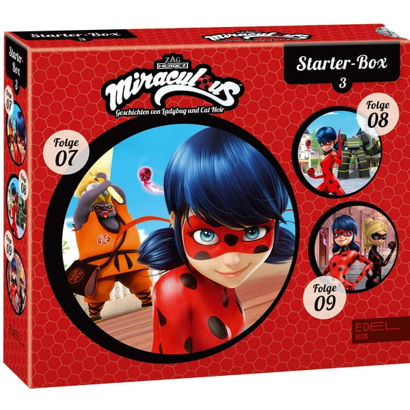 Miraculous Miraculous - Starter-Box 3 (7 - 9) - Die Original-Hörspiele zur TV-Serie (CD)